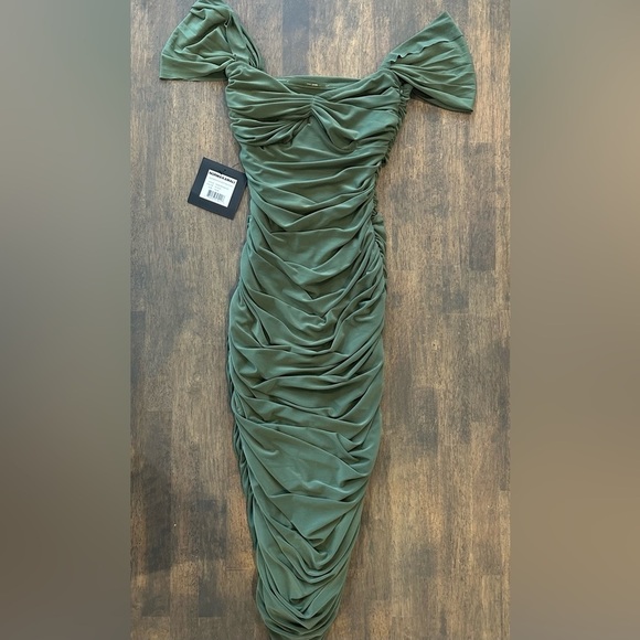 Norma Kamali Walter Midi Dress - Picture 5 of 7